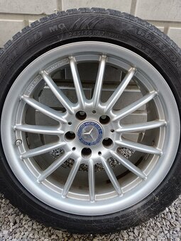 Predám alu disky Mercedes 8,5Jx17Hz 245x45R17. - 6