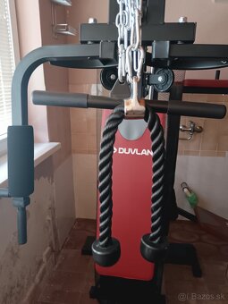 Predám posilňovaciu vežu, činky, bench lavicu a závažia. - 6