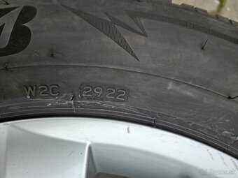 ALU DISKY SKODA RATIKON ORIGINAL R17+ZIMNÉ PNEU BRIDGESTONE - 6