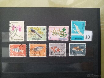 Poštové známky č.487 - AZIA - I.- 20 ks sérií - 6