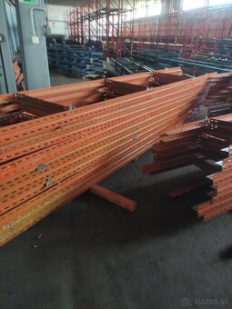 Predám pevné paletové regály - 6