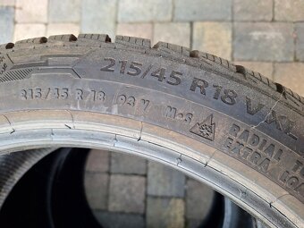 Predám zimné pneumatiky Barum 215/45 r18 XL - 6