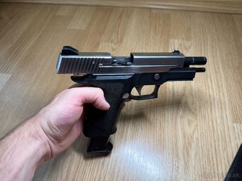 Airsoftová pištoľ P-VIRUS F226 - čierna, celokov, GBB, WE - 6