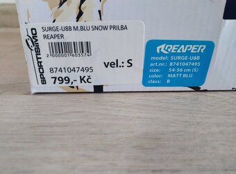 Predám detskú prilbu na zimné športy, veľ.S (54-56cm). - 6