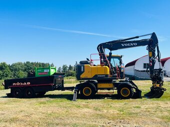 Kolesové rypadlo Volvo EW160E s rotátorem - 6