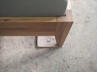 Dubová posteľ bez čela Vilma - 6