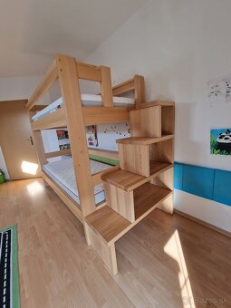 Masívna poschodová postel - 6