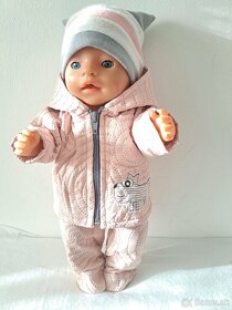 Zimné sety pre 43 cm baby born bábiky - 6