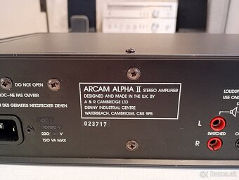 zosilňovač ARCAM Alpha 2 mkll - 6