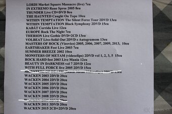 Rock Metal CD a DVD - 6
