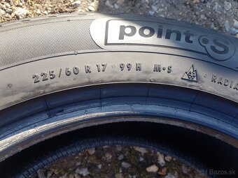 225/60 r17 zimné pneumatiky 2ks PointS DOT2020 - 6