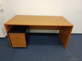 Kancelársky stôl  (so zásuvkou skrinkou zdarma) - 6