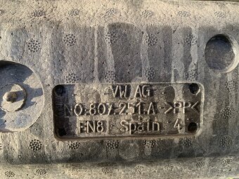 Zadná výstuha + absorber nárazu VW Sharan/Seat Alhambra - 6