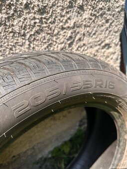 Predám 4ks jazdené zimné pneumatiky NOKIAN 205/55r16-91H - 6