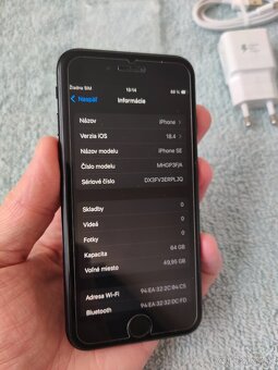 Apple iphone SE 2020 64GB Black - 6