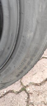 Predám plechové disky s pneu 16 - 6