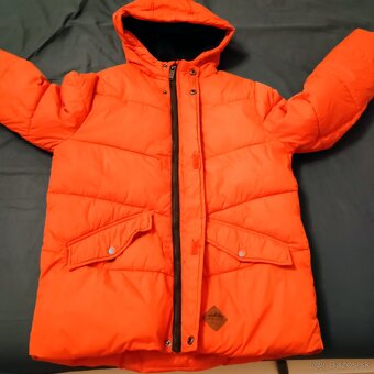 Zimná zateplená bunda veľ. 146 - 6