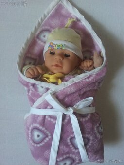Nove perinky, vankusik, paplon pre babiky - 6