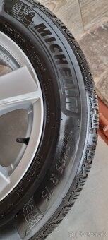 Predám Alutec elektrony , 5x112 r15 et43 J6,Michelin 195/65 - 6