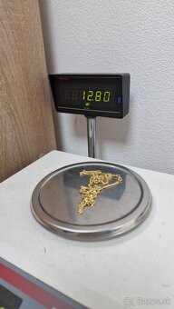 Zlatá pánska kubánska  retiazka plná - 6