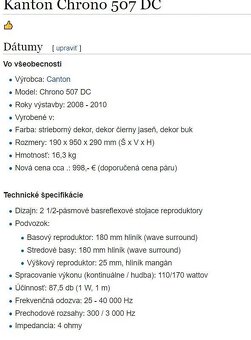 Canton Chrono 507 DC - 6