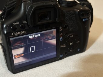 Dig. zrkadlovka Canon Eos 500D + objektív a príslušenstvo - 6