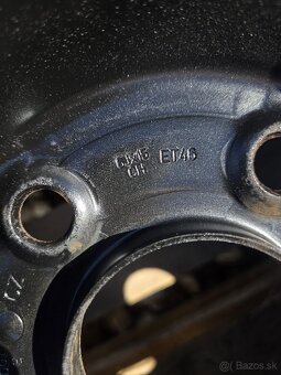 Original plechove disky KIA R15 - 6