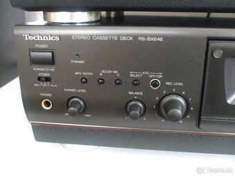 3-hlavovy ATC kazetovy deck TECHNICS RS-BX646 = vyroba JAPAN - 6