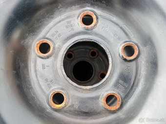Sada kolies VW Tiguán 2, plechové disky + pneu 215/65 R17 - 6