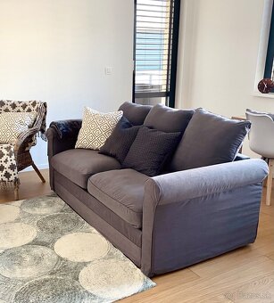 Sofa bed GRÖNLID od IKEA sivá - 6