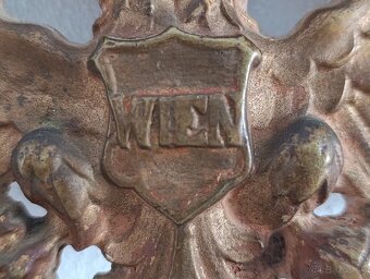 Velká a těžká RU orlice / R-U orel.  Krásný sběratelský kus - 6