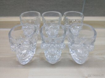 poháre 300ml, štamperlíky - 6