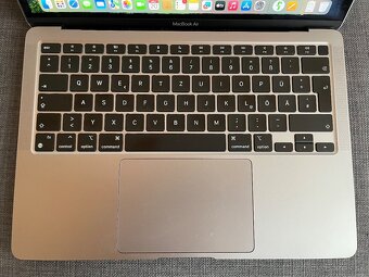 Predám výkonný Apple MacBook Air (M1, 2020) - Space Grey - 6