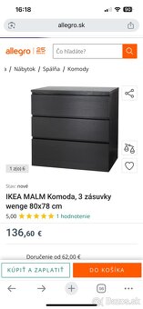 Komoda s prebalovacim pultom - 6