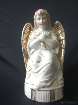 starý porcelánový anjelik - 6