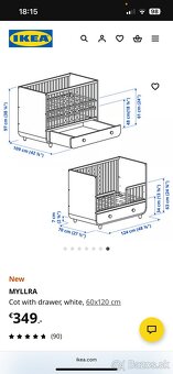 Detská postieľka myllra - 6