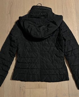 Armani bunda M čierna s kapucňou - 6