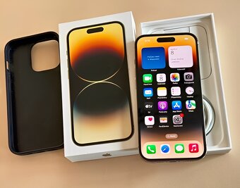 iPhone 14 Pro Zlatá BATERIE 100% TOP - 6
