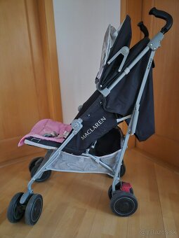 Kočík (bugina) Maclaren Techno XT black/silver model - 6