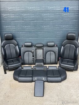 Predám polokožené sedadla Audi q7 s-line 4L . Vyhrievané - 6