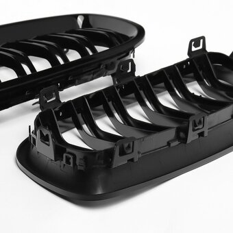 Predná mriežka BMW rad 3 F30 F31 2012-2018 Dvojlamelová - 6