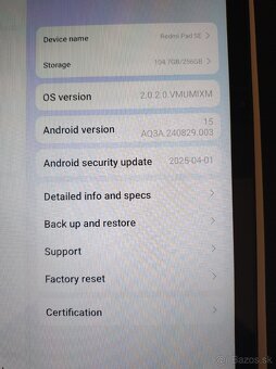 Tablet Xiaomi Redmi Pad SE 8/256 v záruke - 6
