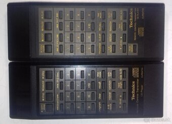 ORIGINALNE dialkove ovladace na CD prehravac TECHNICS, JAPAN - 6