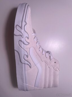 Vans Sk8-Hi Flame Biele / Krémové - 6