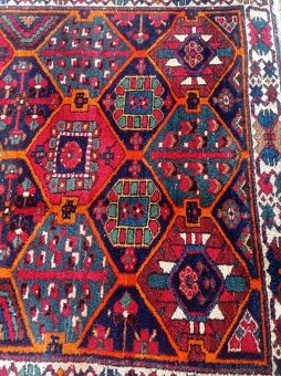 ⭐Starožitný nomádsky Qashqai koberec 215x156 cm⭐ - 6