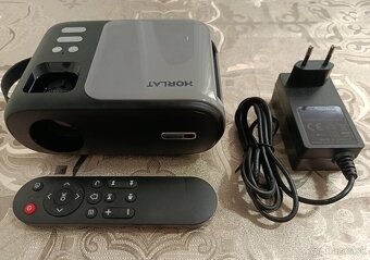FullHD LED prenosný projektor HORLAT s Wifi Bluetooth - 6