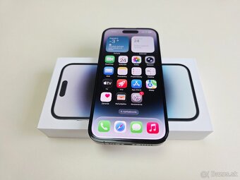APPLE IPHONE 14 PRO 128GB BLACK TOP STAV,BATERKA 100% - 6