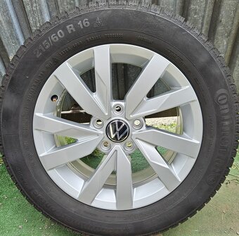Originálne hliníkové disky VW - 5x112 r16 - 6