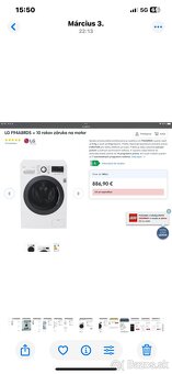 Lg 9/6kg parna pracka so susickou - 6