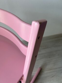 Stokke Tripp Trapp stolička – ružová farba - 6